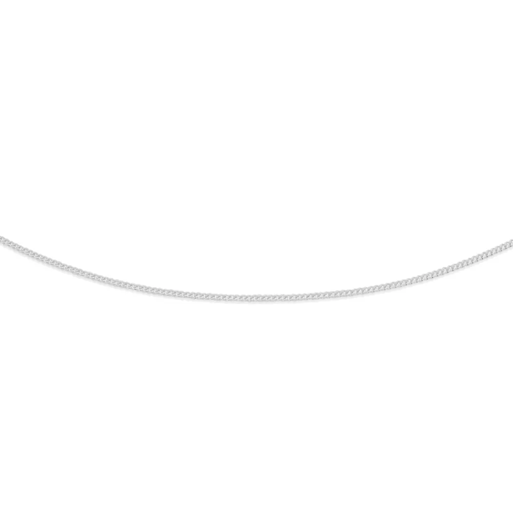 Prouds Necklaces>Silver 50Cm Curb Chain