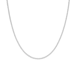 Prouds Necklaces>Silver 50Cm Rolo Chain