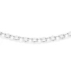 Prouds Necklaces>Silver 50Cm Solid Belcher Necklet