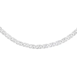 Prouds Necklaces>Silver 45Cm Solid Birdeye Chain