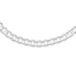 Prouds Necklaces>Silver 60Cm Solid Chain