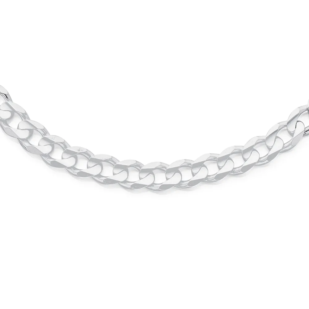 Prouds Necklaces>Silver 60Cm Solid Chain