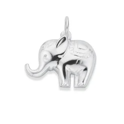 Prouds Charms>Silver Lucky Elephant Charm