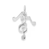 Prouds Charms>Silver Musical Notes Charm