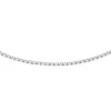 Prouds Necklaces>Silver Square Edge Cable Chain