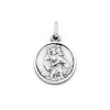 Prouds Charms>Silver St Christopher Medal