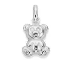 Prouds Charms>Silver Teddy Bear Charm