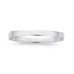 Prouds Bangles>Silver 3.5X40Mm Plain Expander Children's Bangle