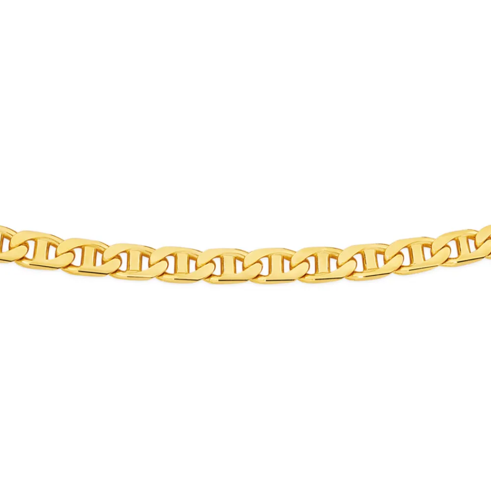 Prouds Necklaces>Solid 9Ct Gold, 50Cm Anchor Chain