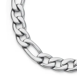 Prouds Necklaces>Stainless Steel 50Cm 3+1 Figaro Chain