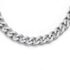 Prouds Necklaces>Steel 60Cm Heavy Open Curb Chain