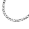 Prouds Necklaces>Steel 50Cm Open Curb Chain