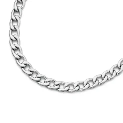 Prouds Necklaces>Steel 50Cm Open Curb Chain