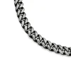 Prouds Necklaces>Steel 55Cm Oxidised Rounded Curb Chain