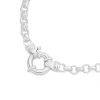 Prouds Necklaces>Sterling Silver 50Cm Belcher Bolt Ring Necklace