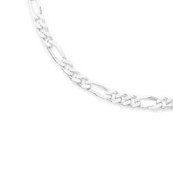 Prouds Necklaces>Sterling Silver 55Cm Figaro Curb Chain