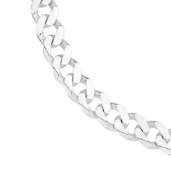 Prouds Necklaces>Sterling Silver 55Cm Heavy Curb Chain