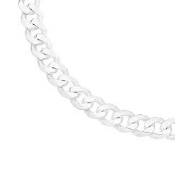Prouds Necklaces>Sterling Silver 55Cm Heavy Curb Chain