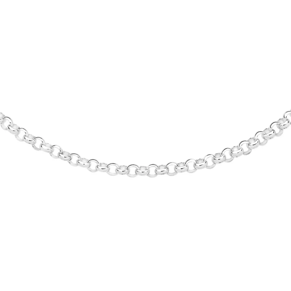 Prouds Necklaces>Sterling Silver 70Cm Round Belcher Chain