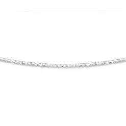 Prouds Necklaces>Sterling Silver 45Cm Slinky Snake Chain