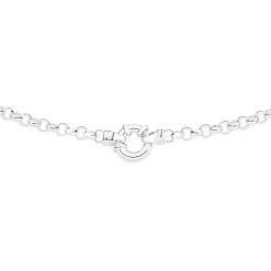 Prouds Necklaces>Sterling Silver 45Cm Solid Belcher Bolt Ringnecklet