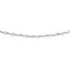 Prouds Necklaces>Sterling Silver 45Cm Sparkly Twist Chain