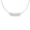 Prouds Necklaces>Sterling Silver Mini Lucky Rings Necklet