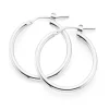 Prouds Earrings>Sterling Silver 20Mm Hoop Earrings