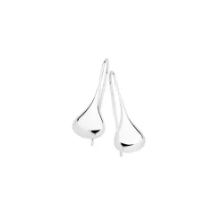 Prouds Earrings>Sterling Silver Teardrop Hook Earrings