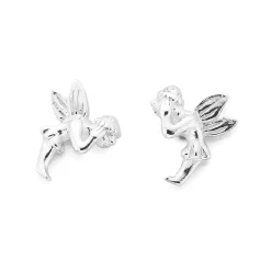 Prouds Earrings>Sterling Silver Tiny Fairy Studs